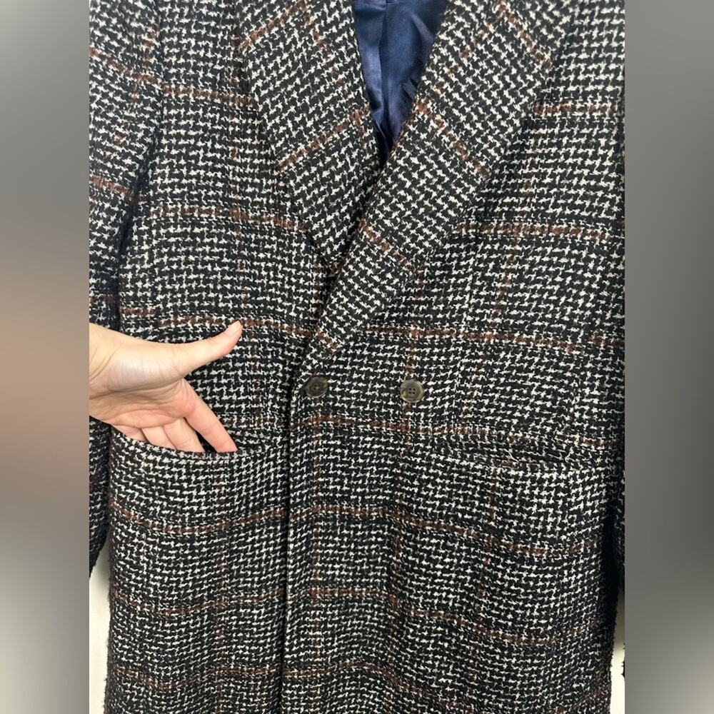 J. Crew Collection Mirabelle Topcoat Women 10 Brown Italian Wool Blend Excellent - Picture 5 of 11